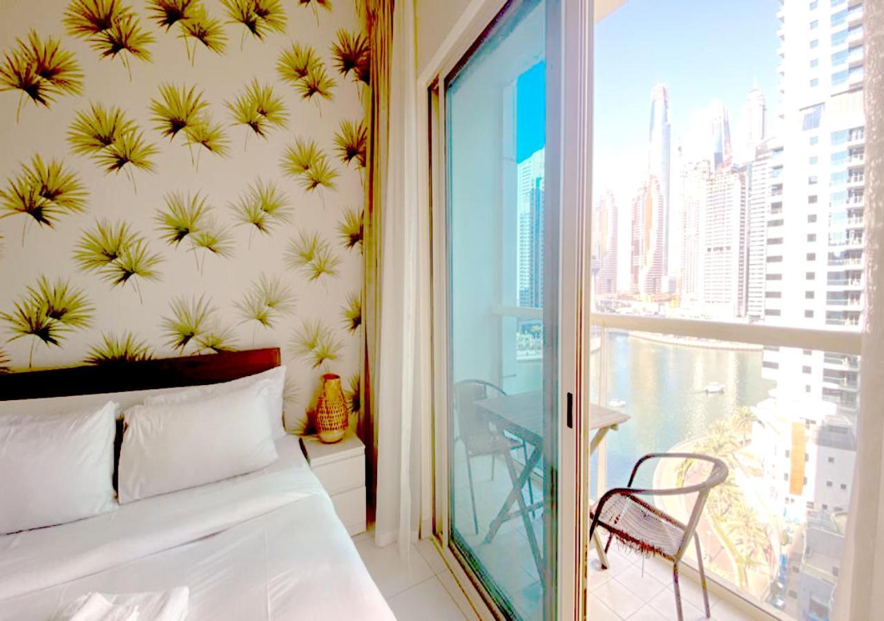Panoramic Sea Views Studio Apartment - Marina Dubai Ngoại thất bức ảnh