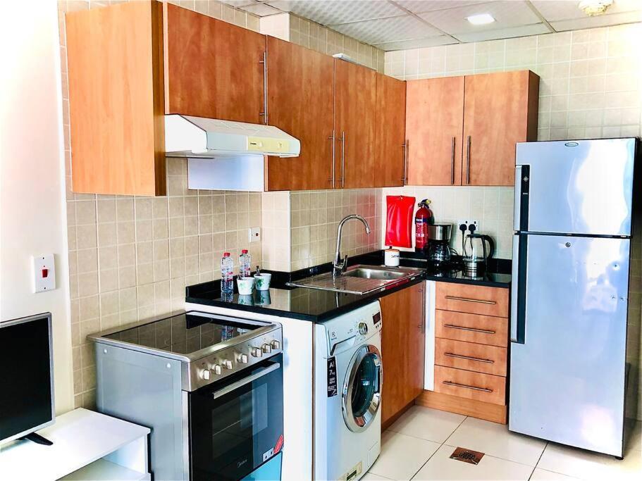 Panoramic Sea Views Studio Apartment - Marina Dubai Ngoại thất bức ảnh