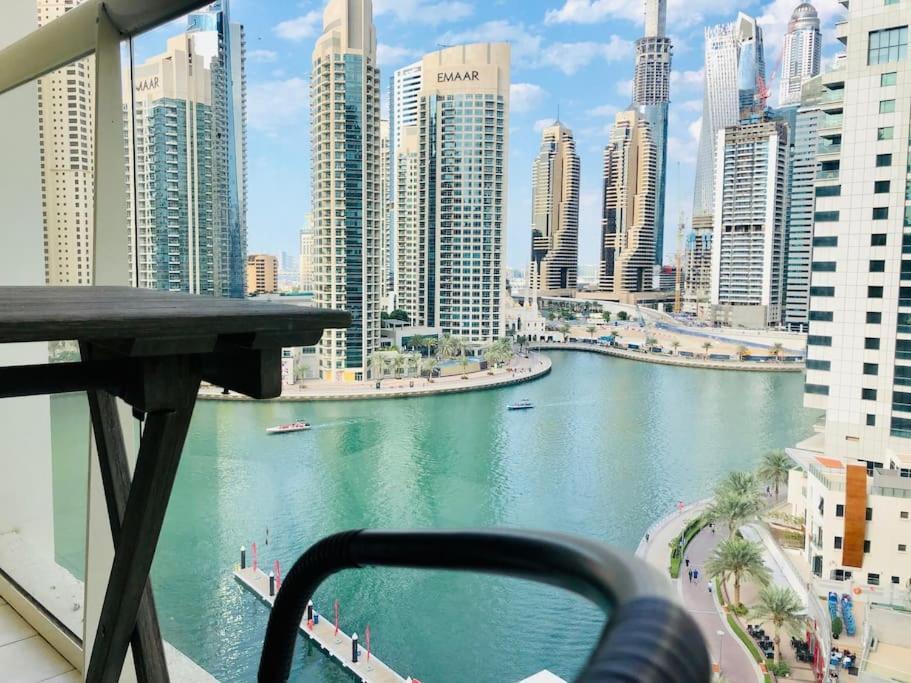 Panoramic Sea Views Studio Apartment - Marina Dubai Ngoại thất bức ảnh