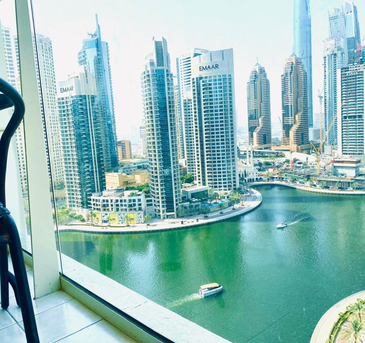 Panoramic Sea Views Studio Apartment - Marina Dubai Ngoại thất bức ảnh