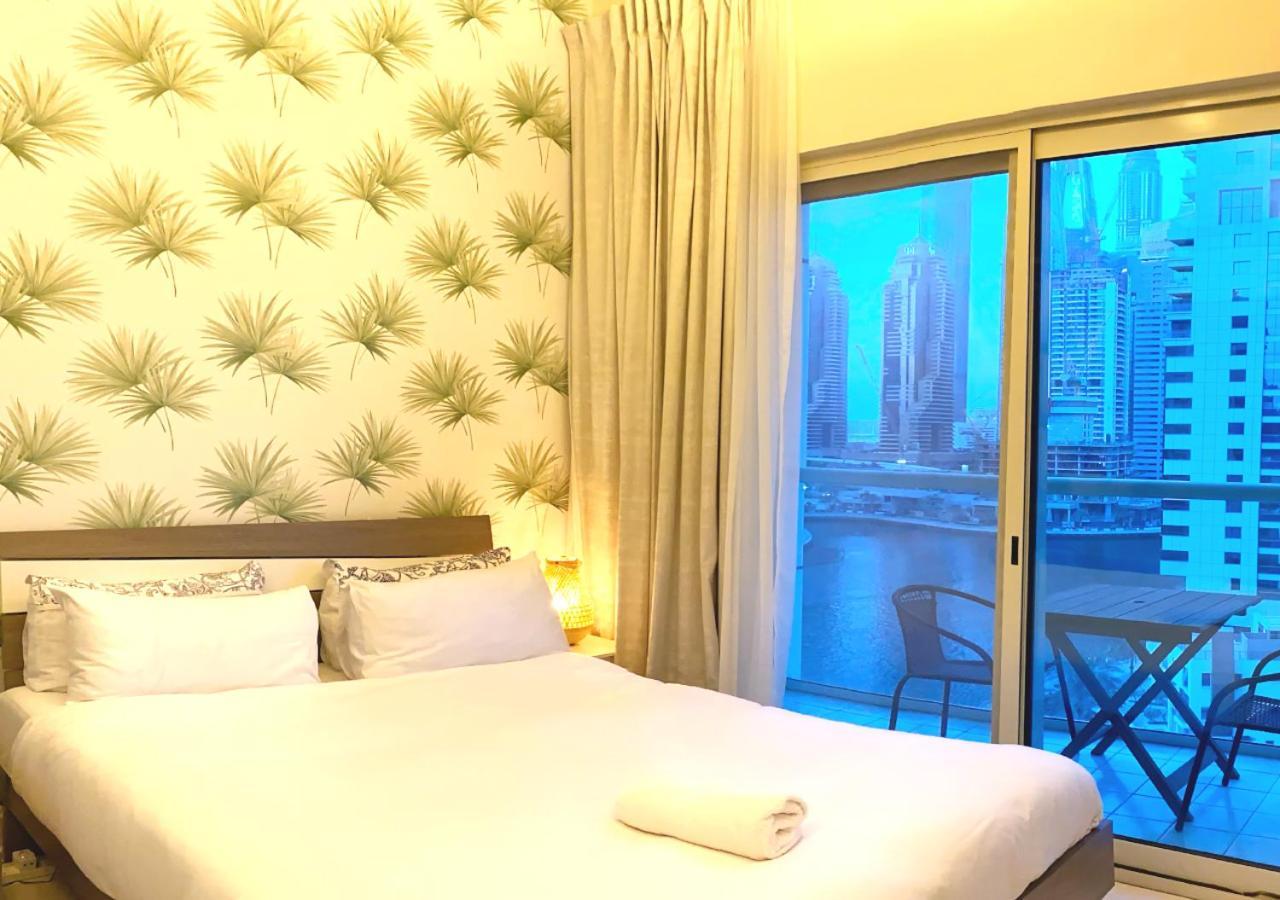 Panoramic Sea Views Studio Apartment - Marina Dubai Ngoại thất bức ảnh